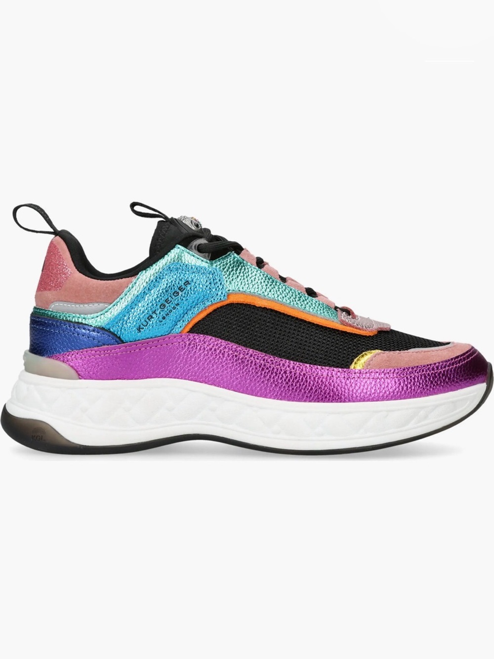 Kurt Geiger London Metallic Kensington Sneakers